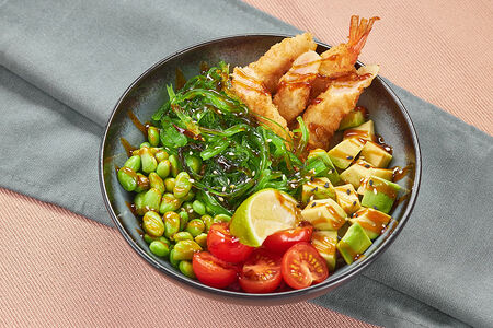 Поке креветка панко