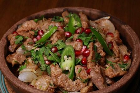 Мясо по-грузински