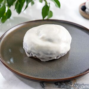 Улитка с корицей и сырной помадкой