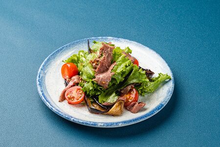 Ростбиф с баклажаном