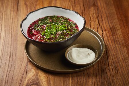 Свекольник с языком 