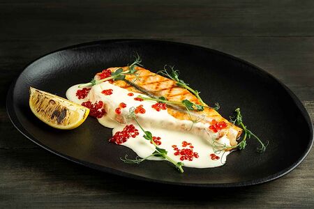 Лосось По-средиземноморски