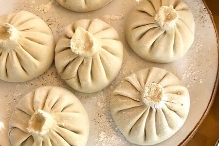 Хинкали с сыром сулугуни