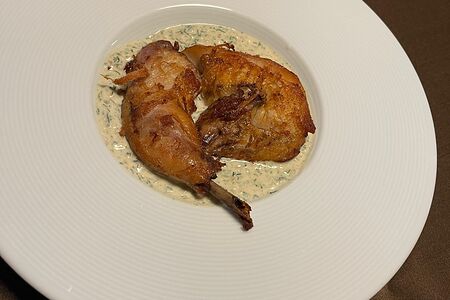 Цыплёнок в сливочным соусе