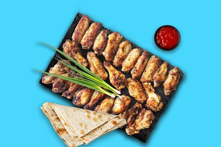 Крылышки с мангала XL