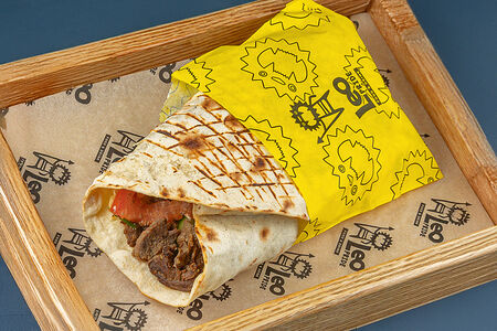 Шаверма с говядиной Греческая Сувлаки