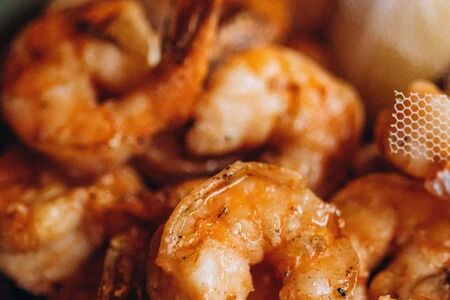 Креветки гриль на одного