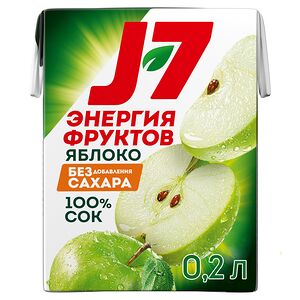 Сок J7 Яблоко 