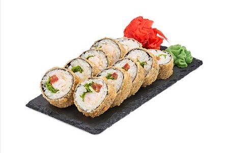 Ролл Цезарь с креветкой