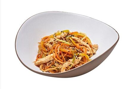 Фунчоза с курицей