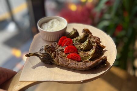 Печеный баклажан