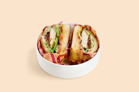 *Маффин курица-бекон