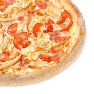 Пицца Двойной чесночный цыпленок