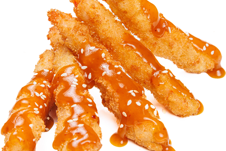 Креветки в соусе Манго