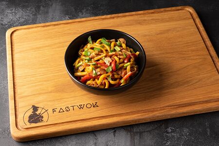 Вок Сливочно-Сырный с Беконом Острый