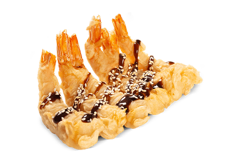 Креветки в темпуре 6шт