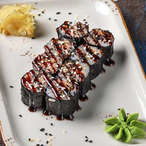 Маки с угрём