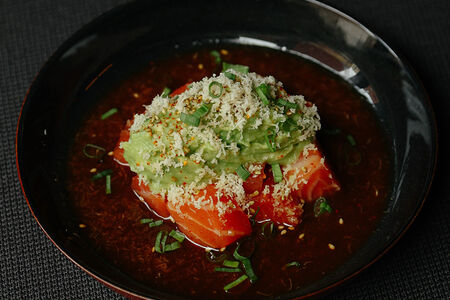 Тартар из лосося