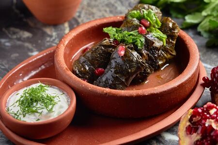 Долма со свининой и говядиной