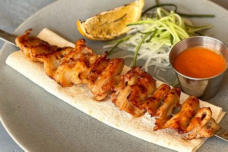 Шашлык из кальмара