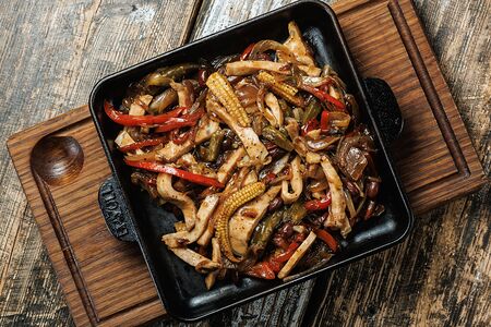 Фахитос с курицей