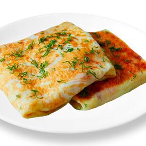 Блинчик с Ананасом и джемом Киви