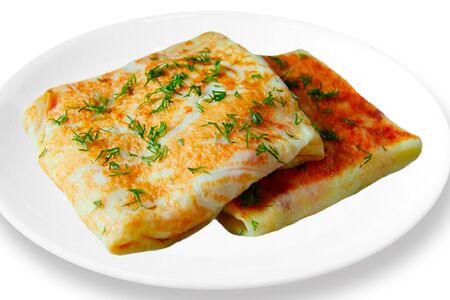 Блинчик с Ананасом и джемом Киви