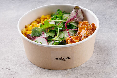 Боул с курицей терияки