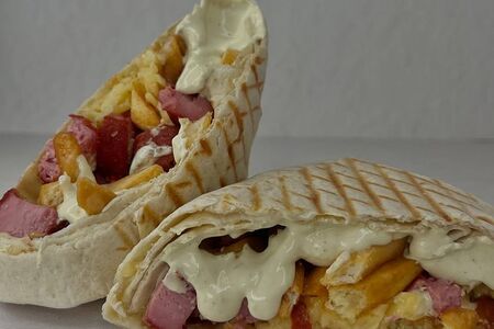 Такос с сосисками