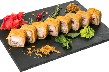 Ролл Сяке панко