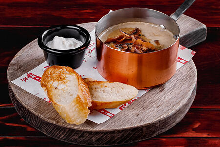 Картофельно-грибной крем-суп