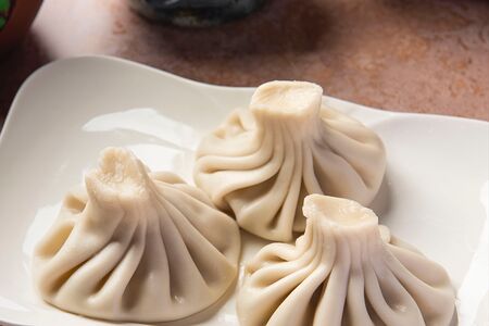 Хинкали с курицей 