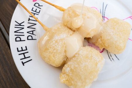 жареные рисовые палочки