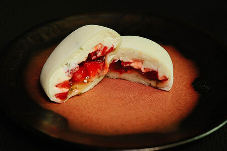 Моти Клубника-ревень