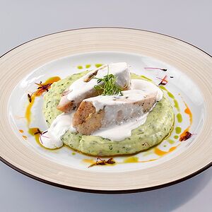 Филе куриное с грибами и сыром