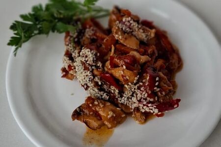 Курица террияки