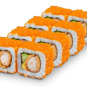Ролл Калифорния с креветкой