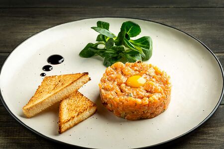 Тар-тар из семги