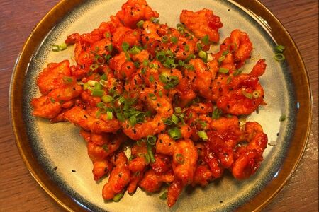 Курица в имбирном соусе