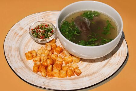 Нэкуль в бульоне 