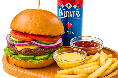 Чизбургер (комбо)