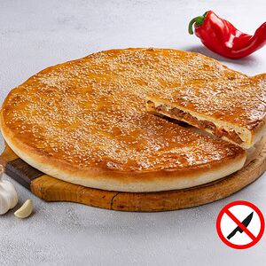 Закрытая пицца «С говядиной и овощами»