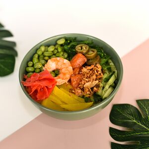 Поке Спайси микс острый мини