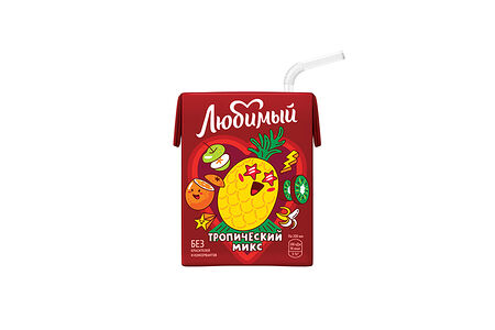 Сок Любимый Тропический микс 0,2 л