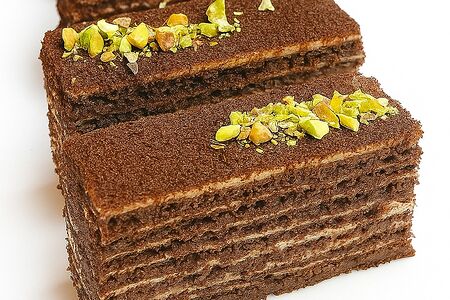 Черемуховый медовик