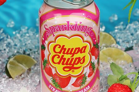 Напиток газированный Chupa Chups Клубника
