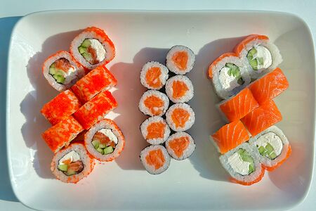 Сет с лососем 