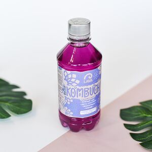 Комбуча Лава на зеленом чае (Лемонграсс, лаванда, цветы клитории)