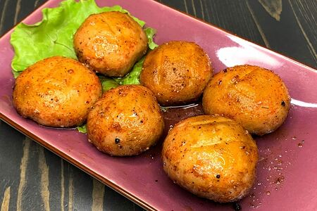 Шампиньоны на углях