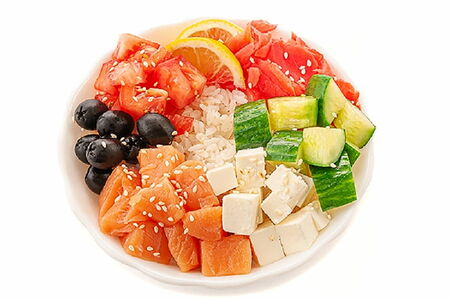 Поке Лосось